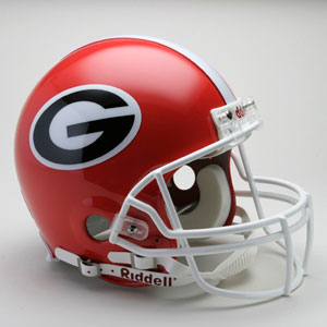 Georgia Bulldogs Authentic Full Size Riddell Helmet